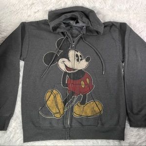 Mickey Mouse Hoodie Full Zip Authentic Disney Parks